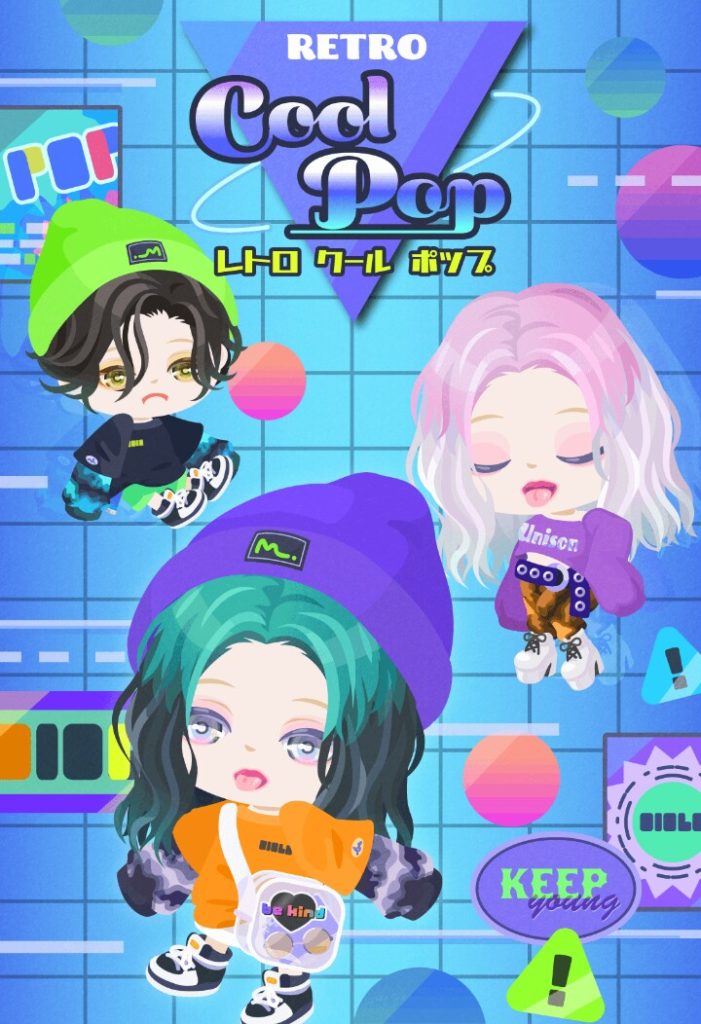 【無料ガチャ】最近の運営はラインナップに無い顔パーツの目で内容をアピるみたいねｗ　レトロクールポップガチャが有料を越えられない理由とはｗ【クオリティ()】