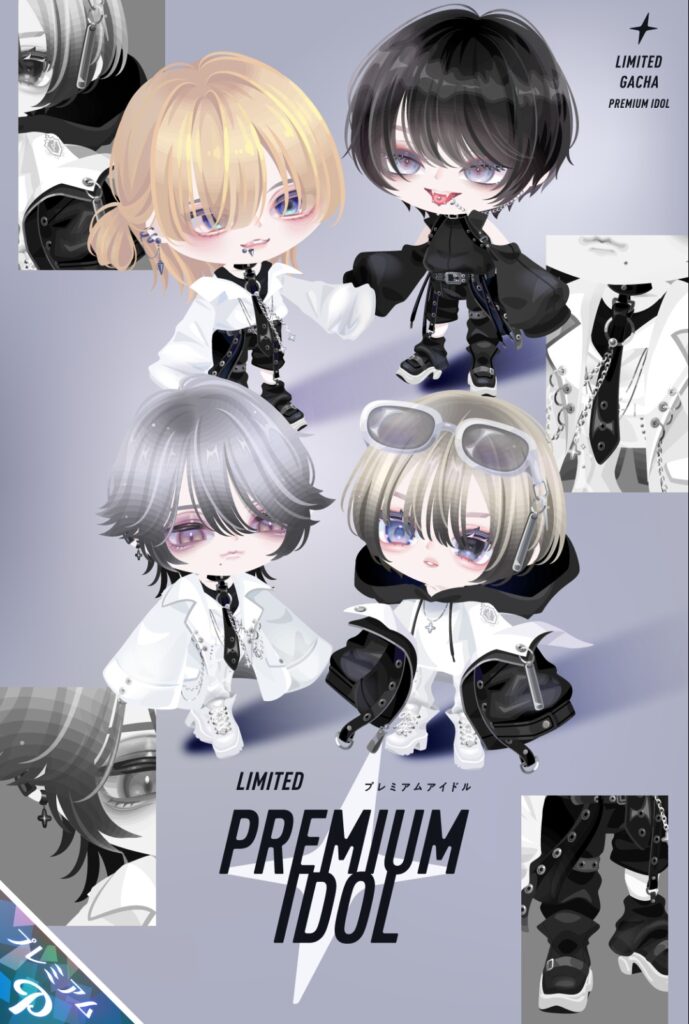 プレミアムアイドル 目や口が無いのに強調し過ぎじゃね?w